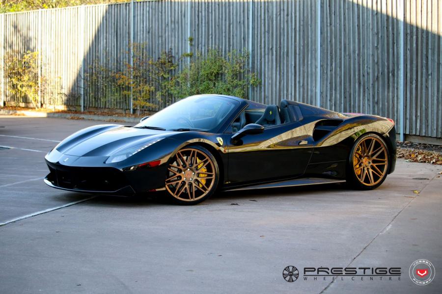  Ferrari 488 Spider on Vossen Wheels (VPS-314) 2016 года  (фото 6 из 25)